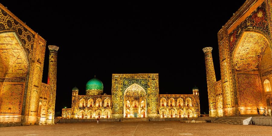 Piazza Registan, Samarkanda